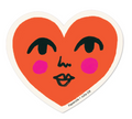 Sticker / Paperole - Julia GR - Coeur visage