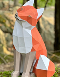 Construction kit / Poly Paper Craft - Black Bear