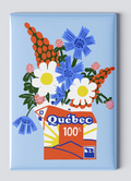 Magnet / TOUTE - Bouquet berlingot 100% Quebec
