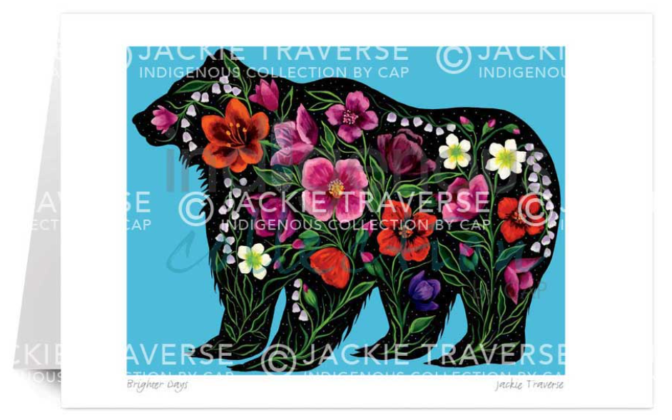 Carte / Canadian Art Prints - Jackie Traverse - Brighter days