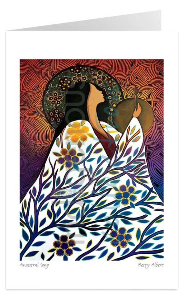 Carte / Canadian Art Prints - Betty Albert - Ancestral song