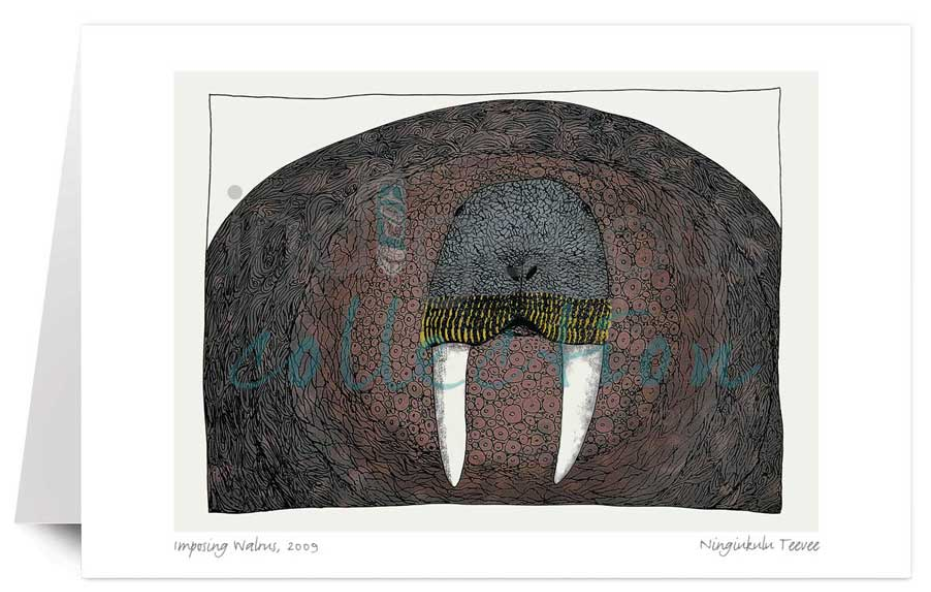 Carte / Canadian Art Prints - Ningiukulu Teevee - Divers