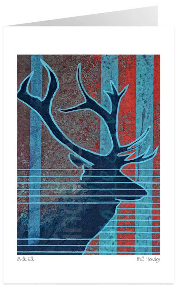 Affiche / Canadian Art Prints - Bill Hensley - Bulk Elk