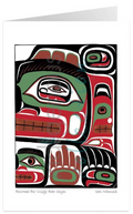 Affiche / Canadian Art Prints - Sean Whonnock - Bentwood box grizzly bear