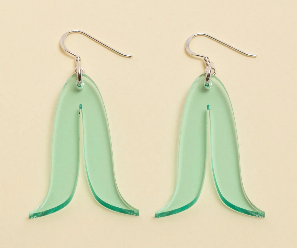 Boucles d'oreilles / Warren Steven Scott - Joined feather mini