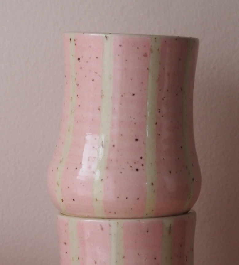 Tasse / La Poteuse - Rayée espresso