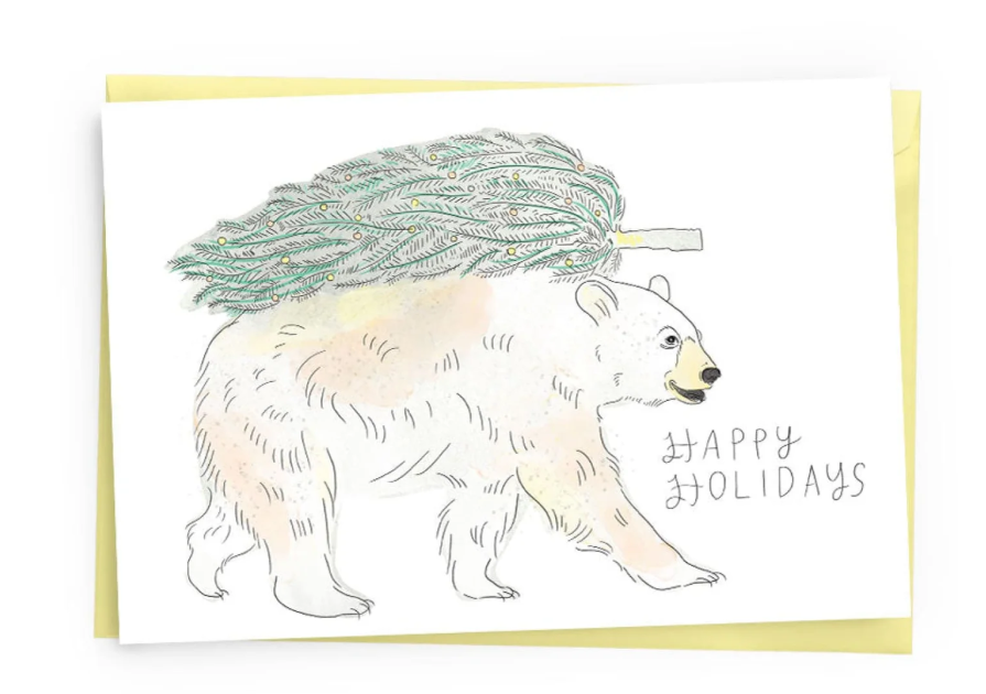 Carte / Baltic Club - Holiday Bear - Français