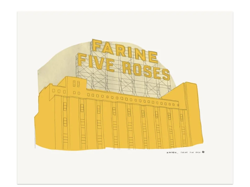 Affiche / Baltic Club - Farine Five Rose - 8x10