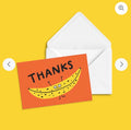 Card / Anne Julie Dudemaine - Thanks Banane