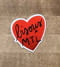 Sticker / Atelier Marthes - Bisous de MTL
