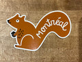 Sticker / MSTL - Ecureuil - Montréal