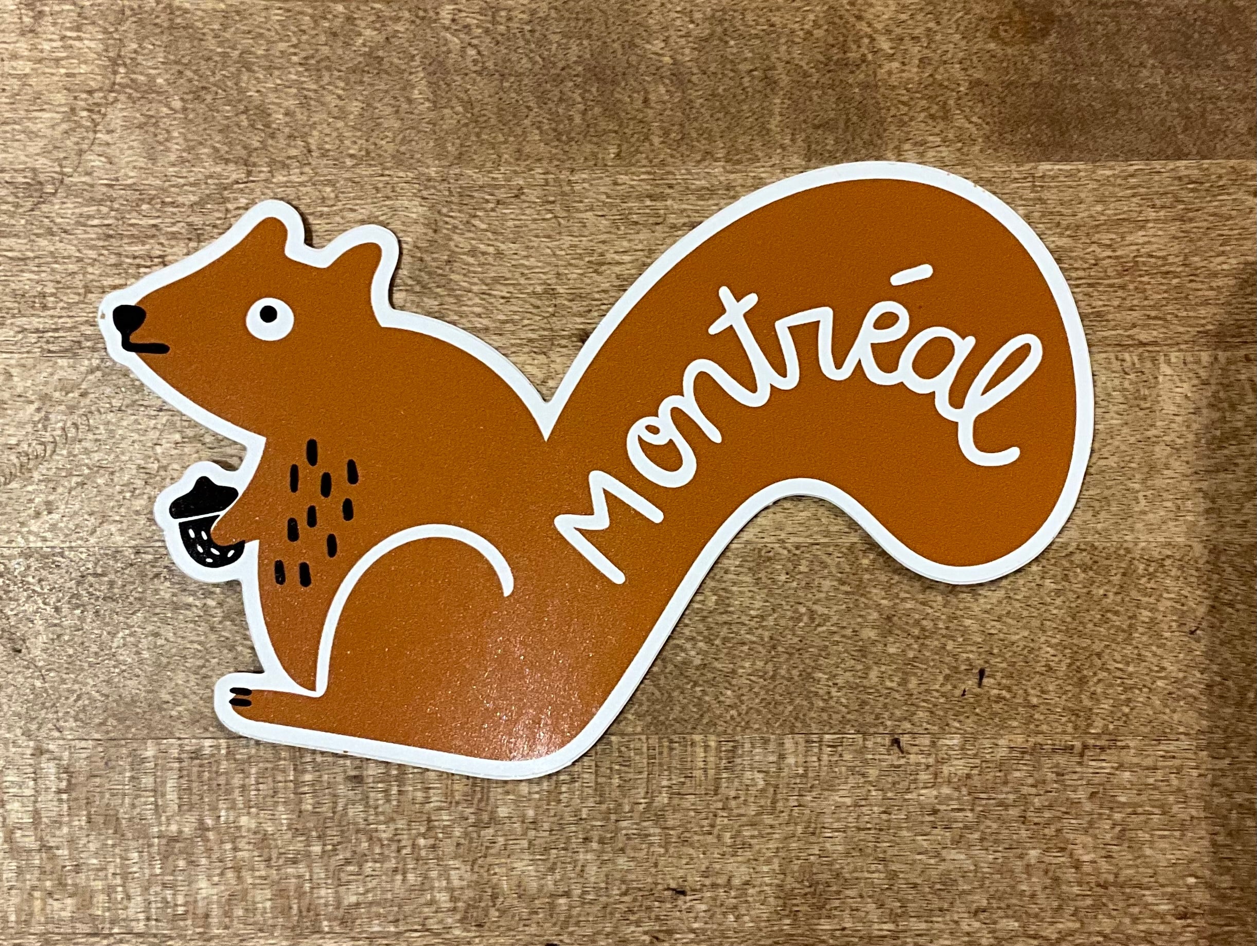Sticker / MSTL - Ecureuil - Montréal