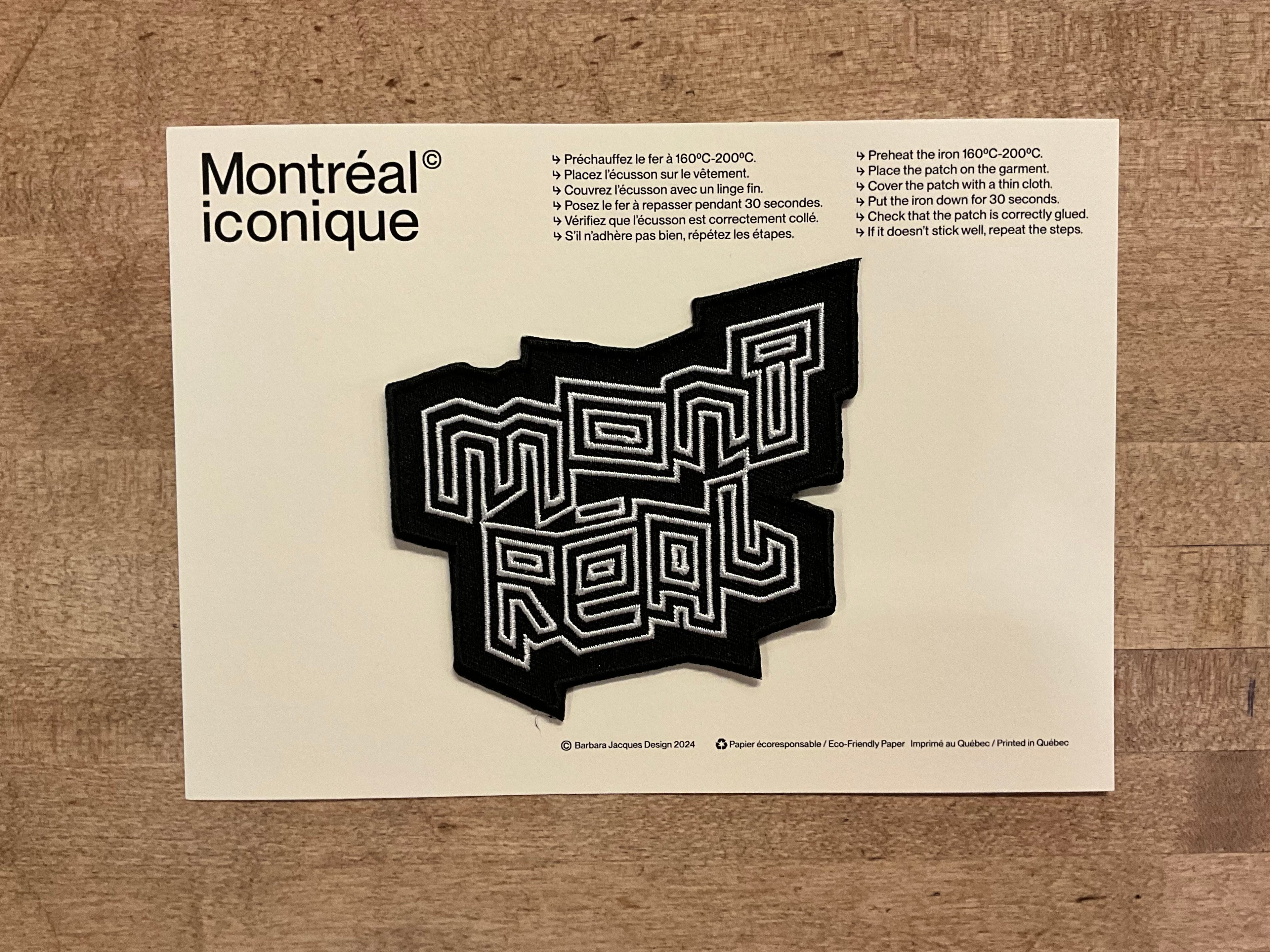 Patch / Barbara Jacques - Montréal