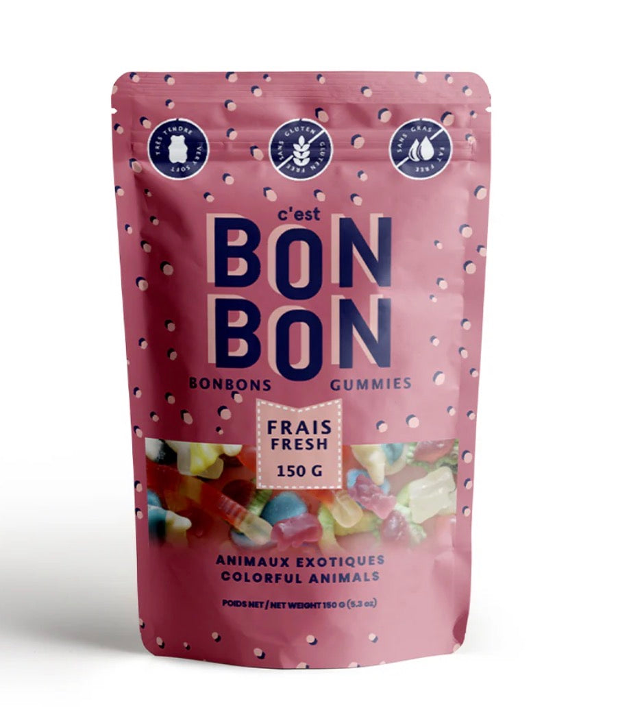 Bonbons / BonBon -  Animaux exotiques - 150 g