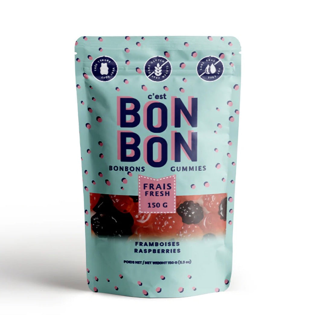 Bonbons / BonBon -  Framboises - 150g