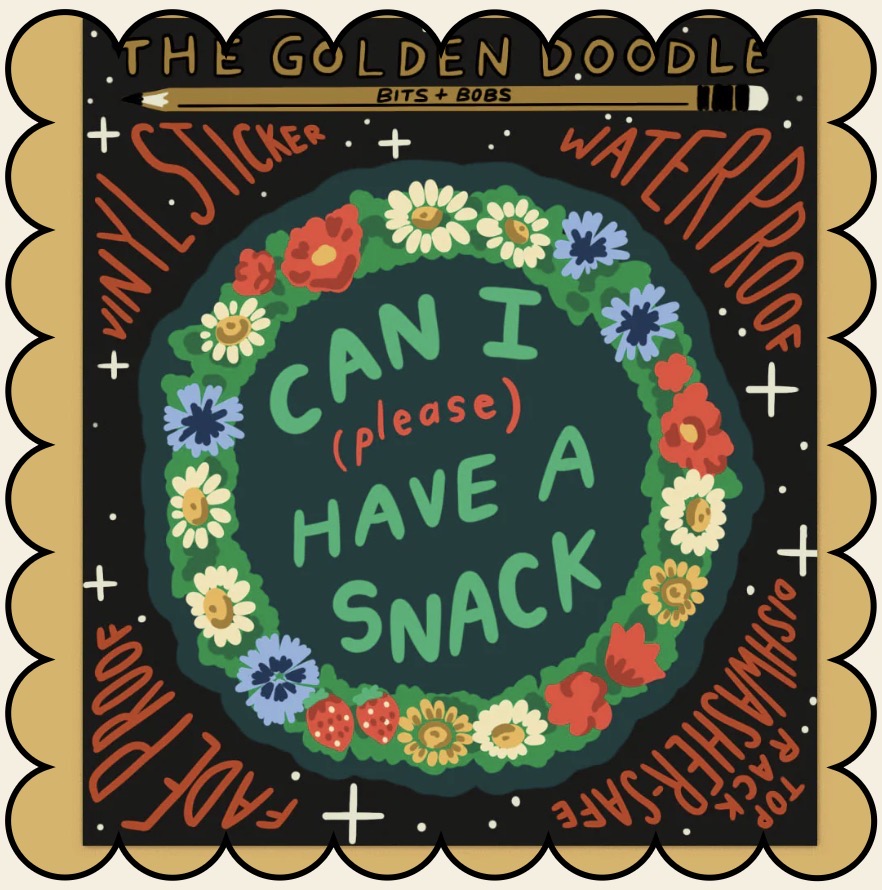 Sticker / Stay Home Club - Can I please have a snack