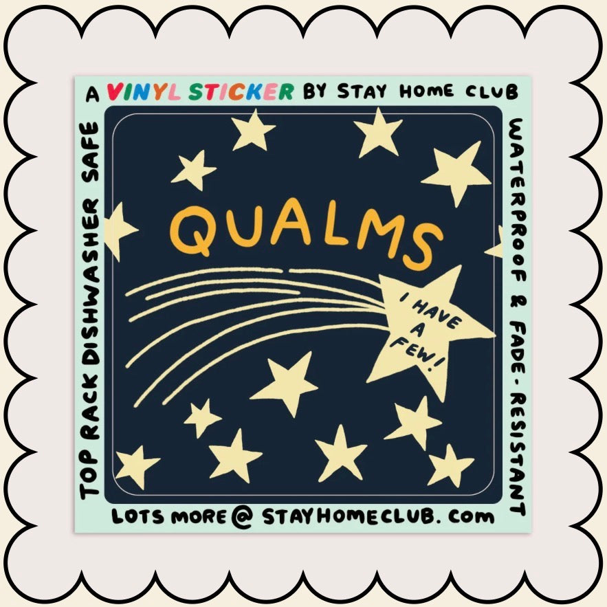 Sticker / Stay Home Club - Qualms
