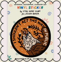 Sticker / Stay Home Club - I shouldn’t act this way in public