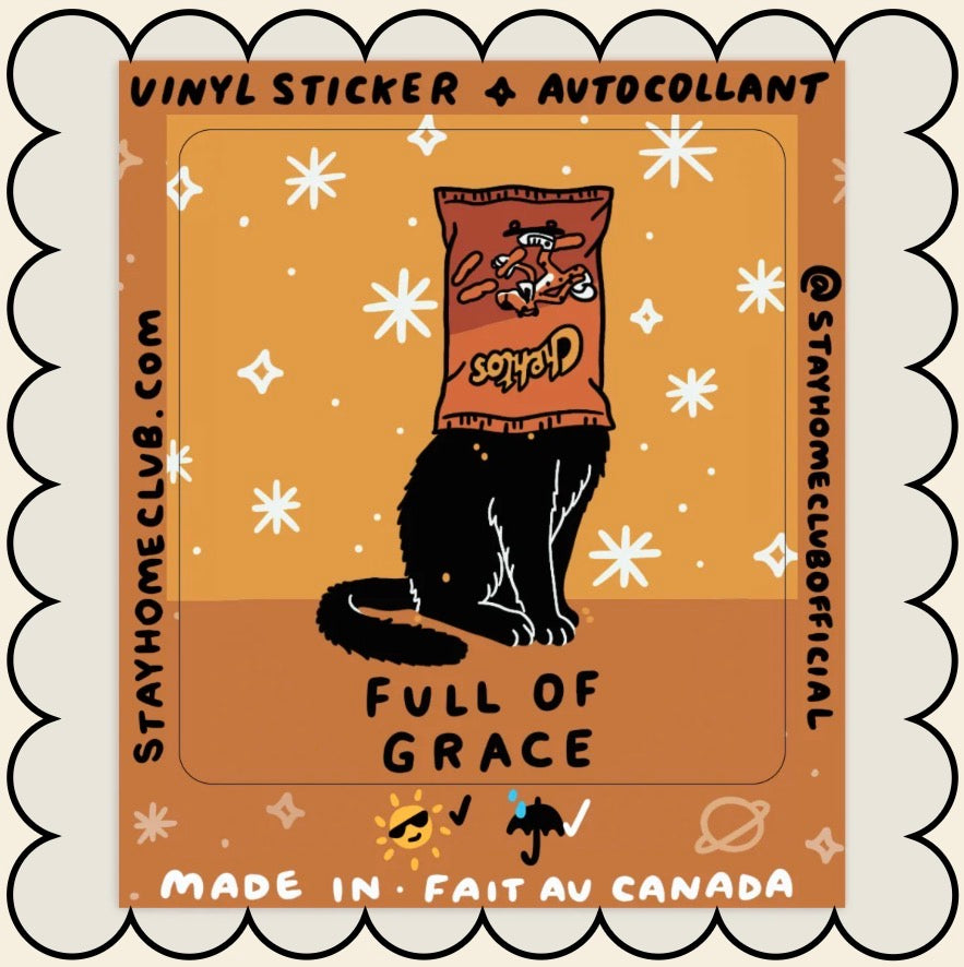 Sticker / Stay Home Club - Full of Grace