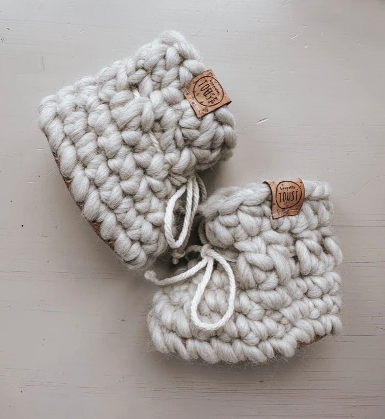 Chaussons bébé / Les petits tousi - Style Bottines