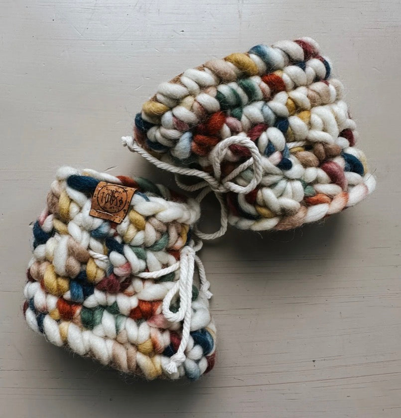 Chaussons bébé / Les petits tousi - Style Bottines
