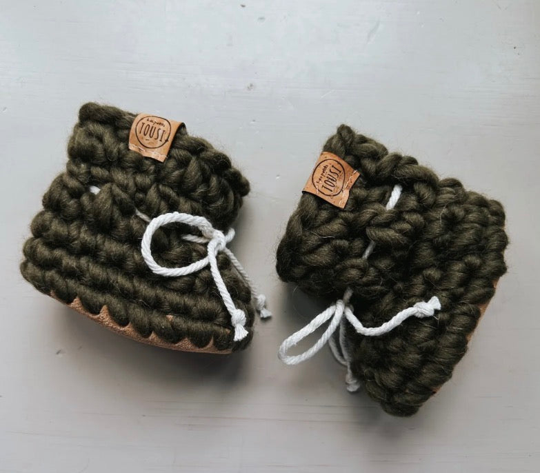 Chaussons bébé / Les petits tousi - Style Bottines