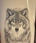 Carte / Le Nid - Loup de face