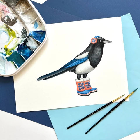 Carte / Sardines Studio - Oiseaux divers
