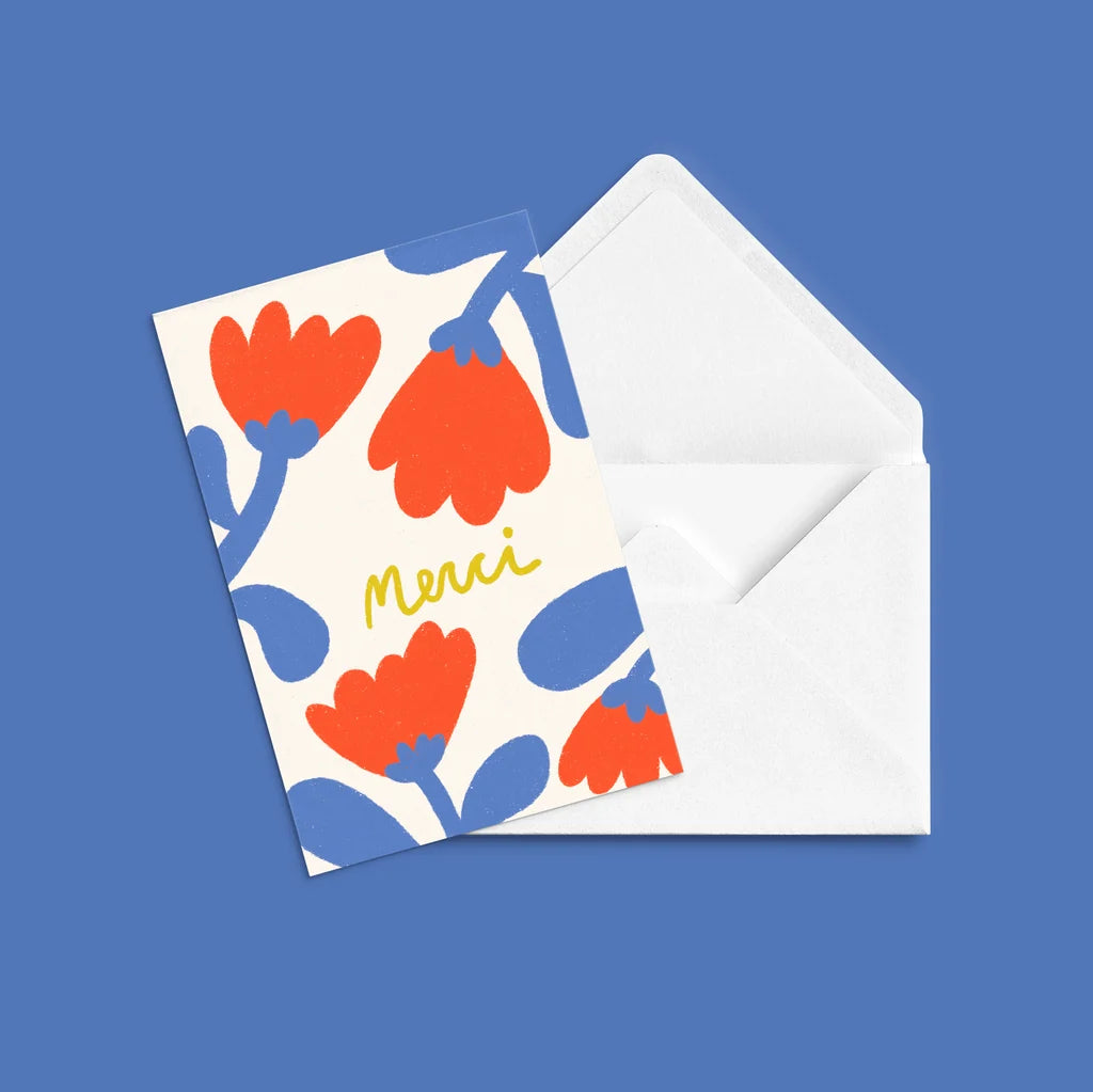 Card / Anne Julie Dudemaine - Merci Fleuri