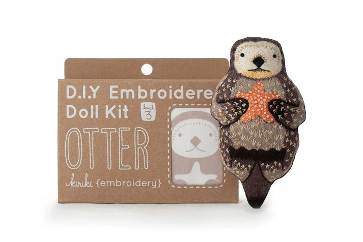 Kiriki / Embroidered Doll Kit - Divers