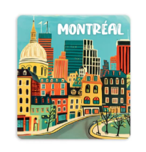 Sticker / RippleSplash - Montréal urbain - Dôme