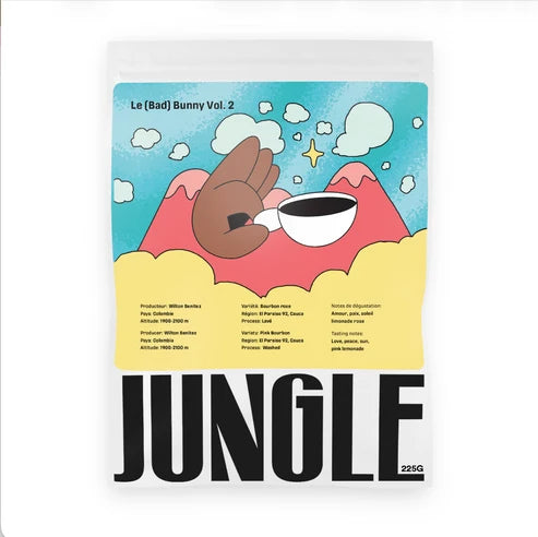 Café / Jungle - Bad bunny Vol.2 - 225g