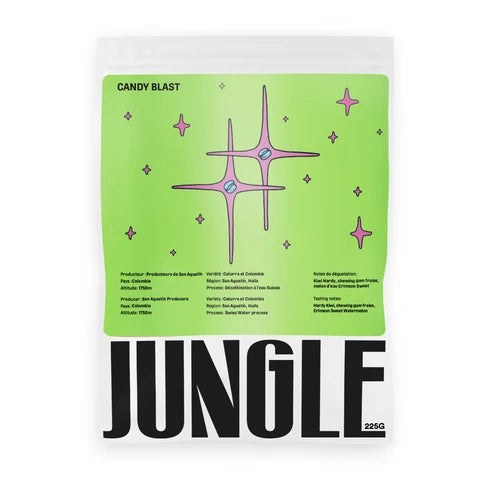 Café / Jungle - Candy Blast Décaféiné - 225g