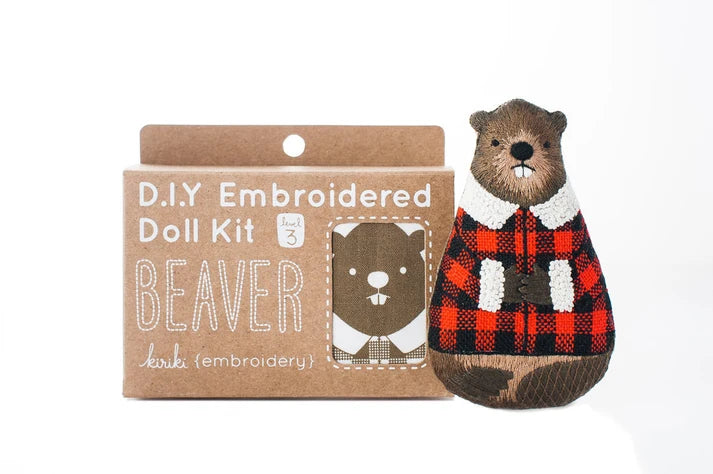 Kiriki / Embroidered Doll Kit - Divers