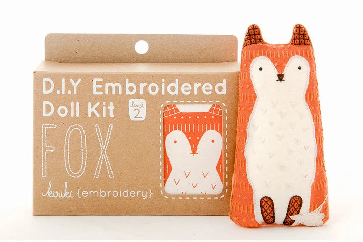 Kiriki / Embroidered Doll Kit - Divers