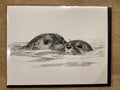 Carte / Le Nid - Maman et bébé phoque