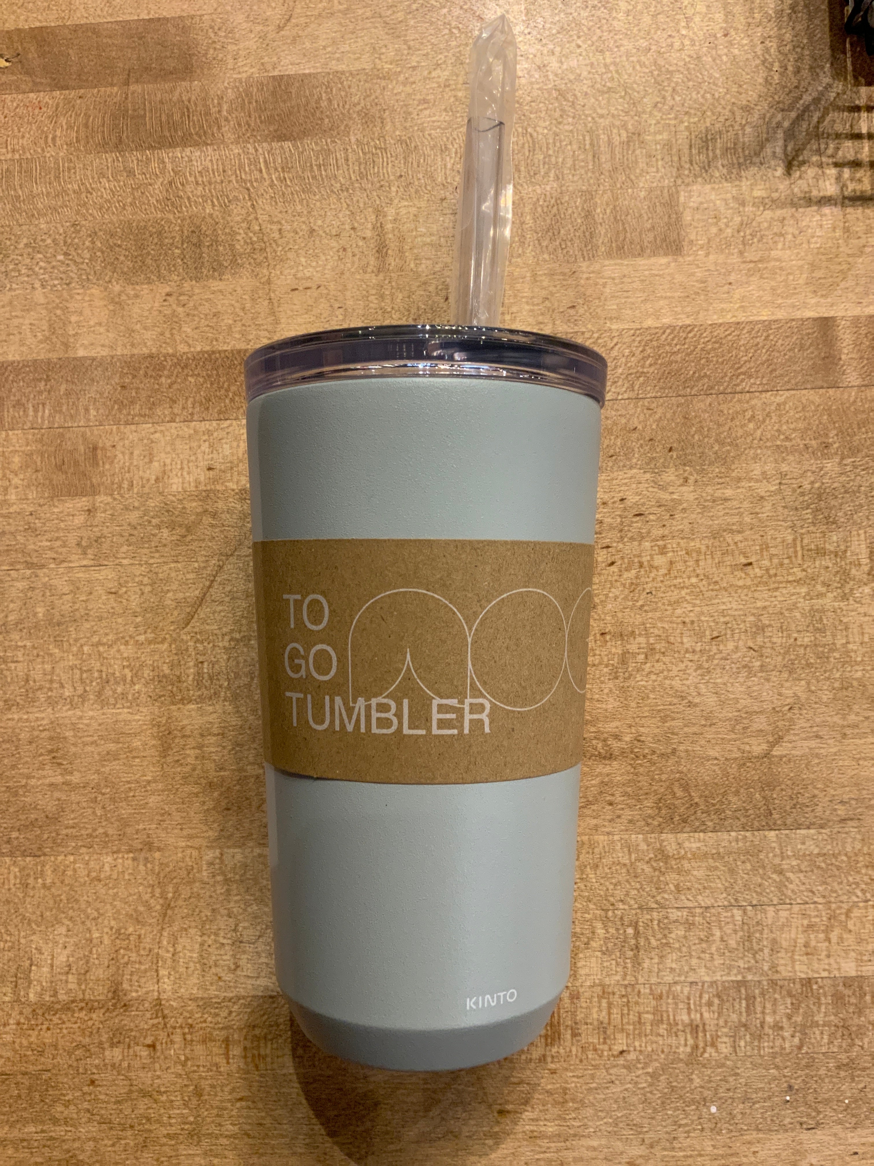 Tumbler / Kinto - To Go with straw 480ml