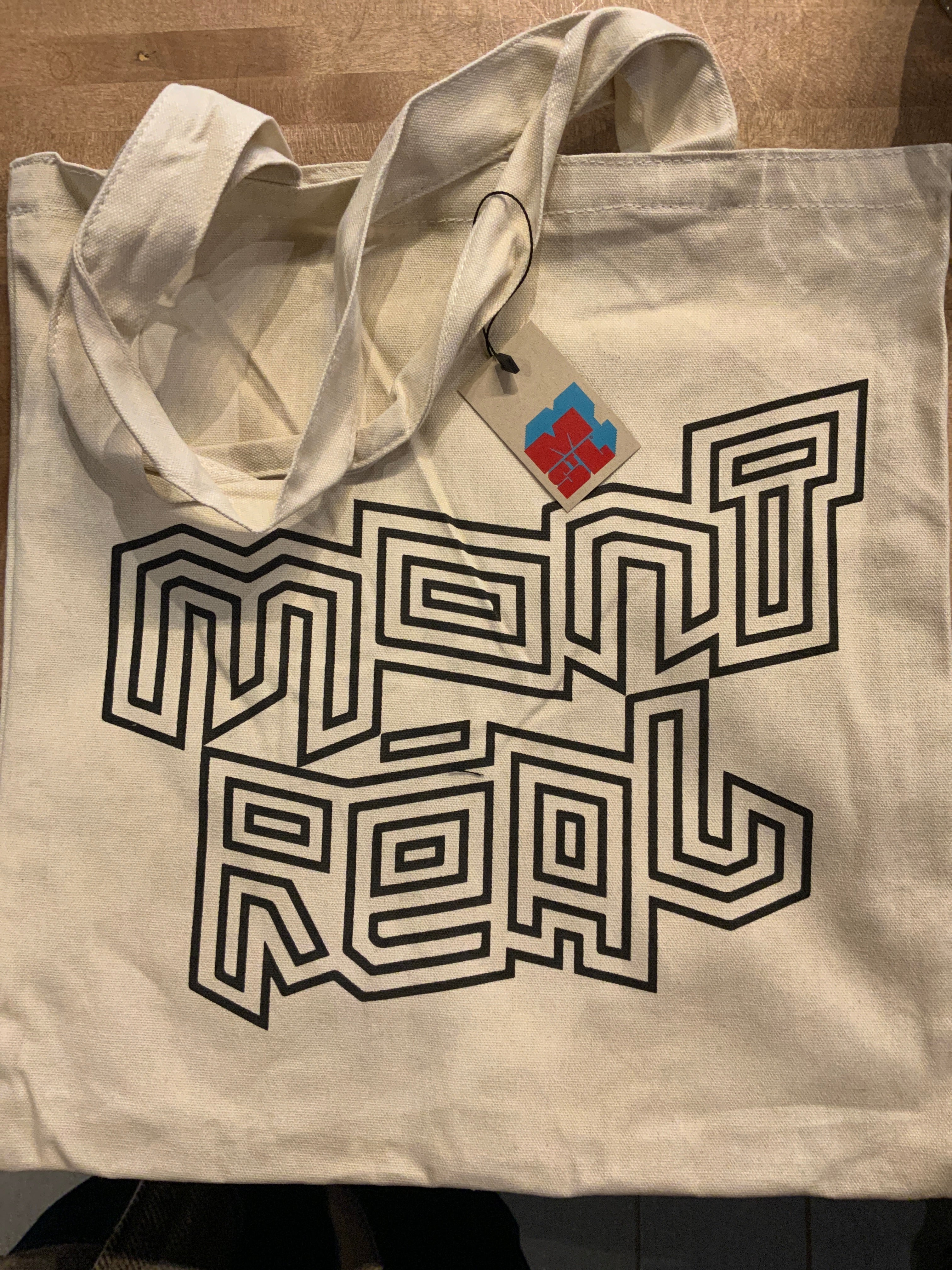 Tote bag / Barbara Jacques - Montréal design grand écru