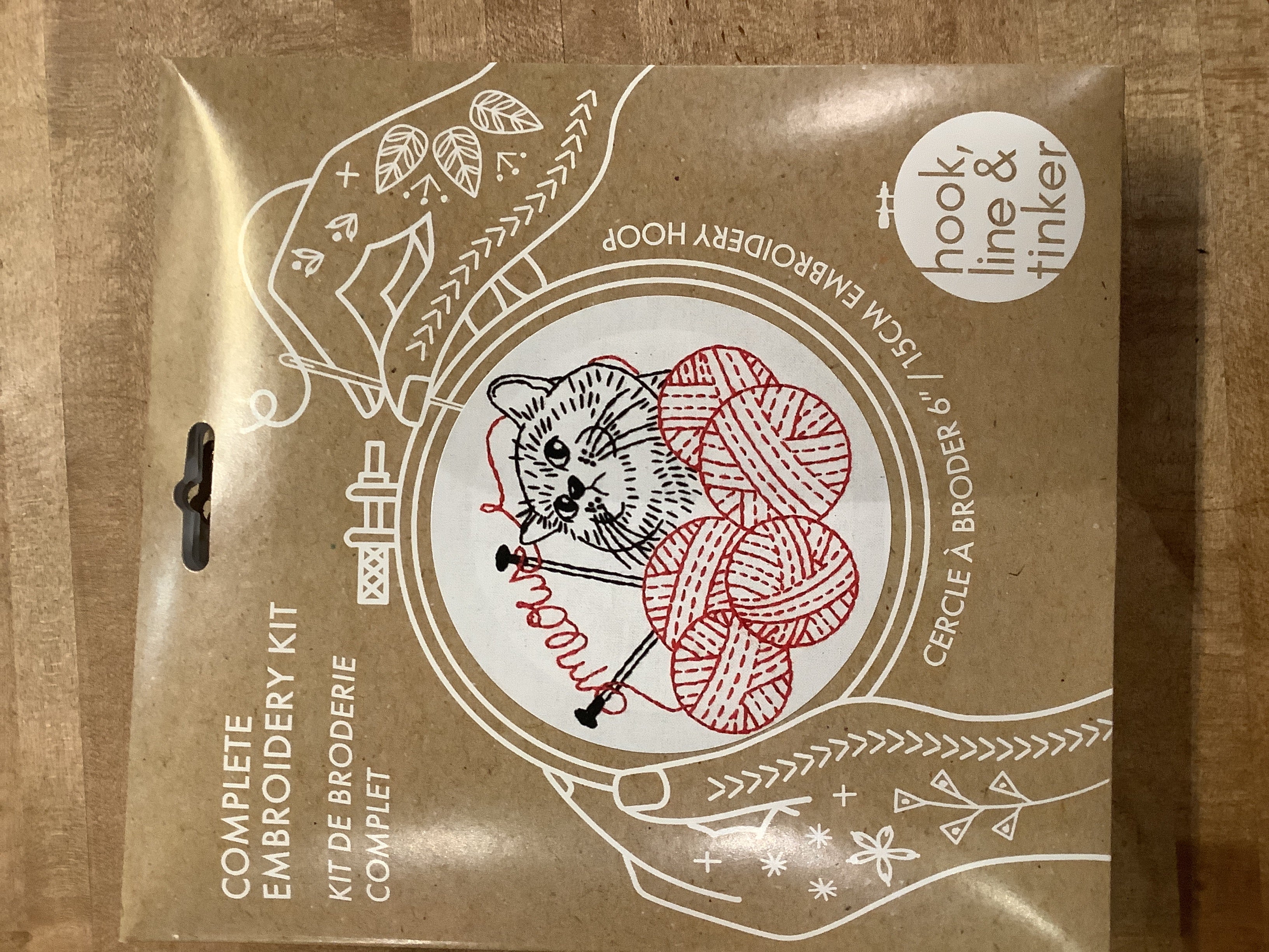 Embroidery Kit / Hook Line Tinker - Small