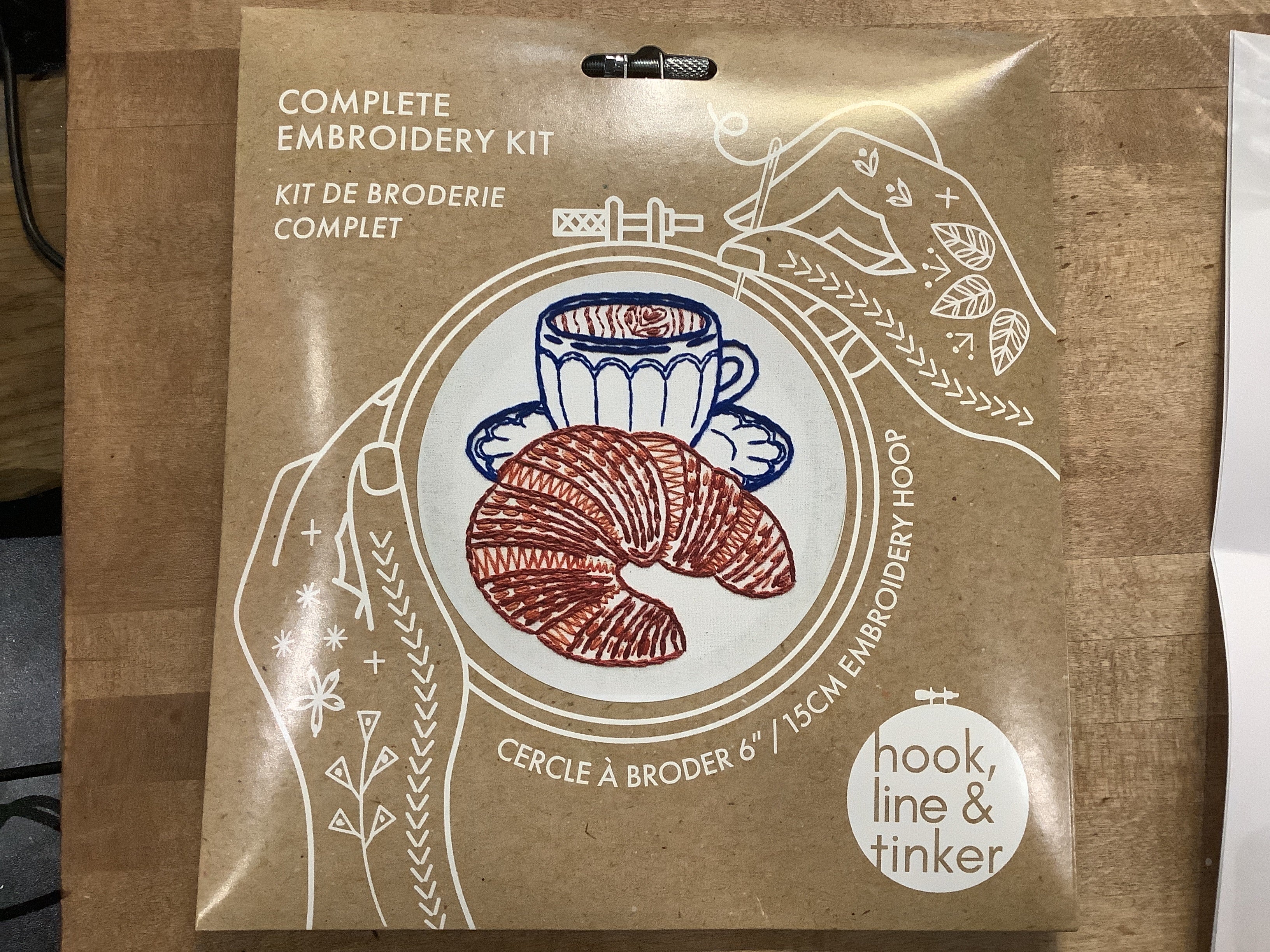 Embroidery Kit / Hook Line Tinker - Small