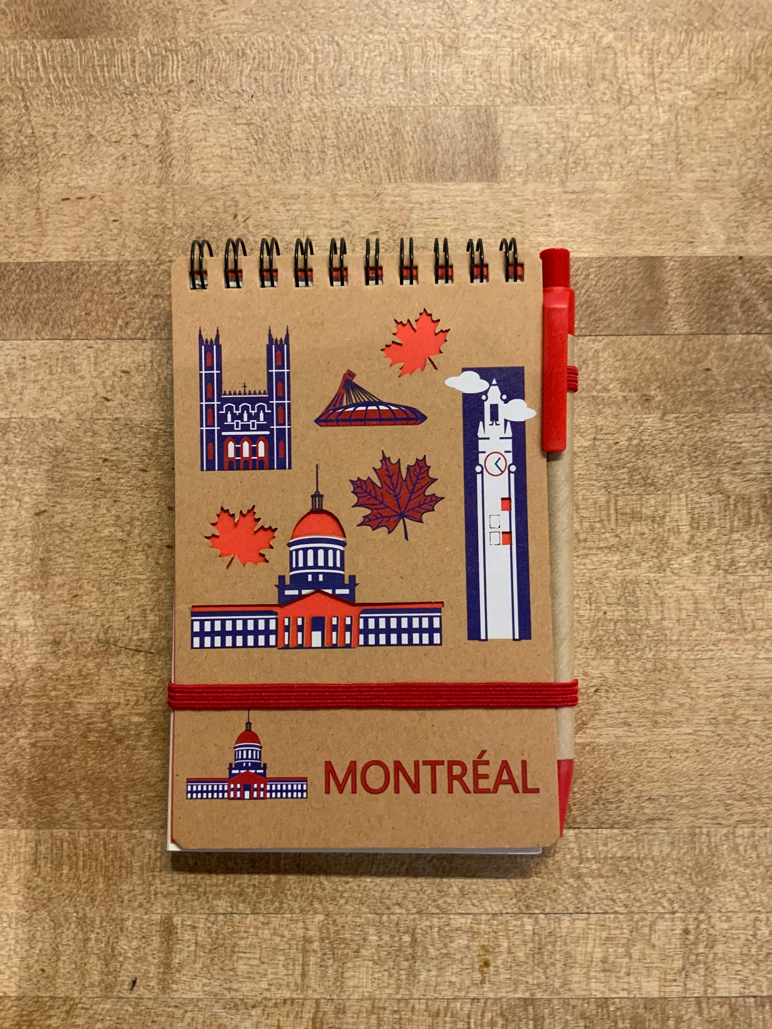 Carnet / Royal Sales - Symboles de Montréal avec stylo