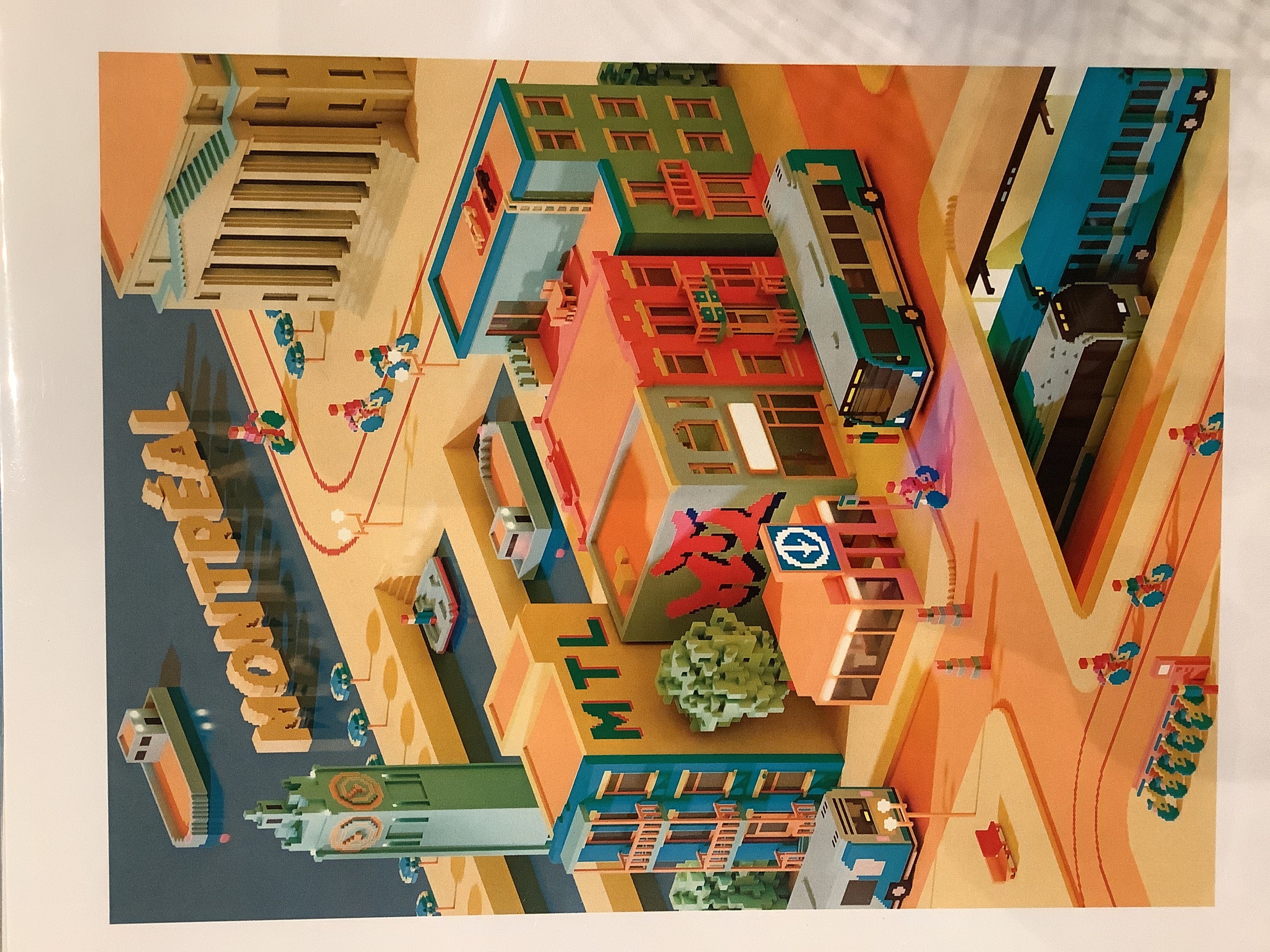 Affiche / Studio Raton - Voxel de Montréal - 8x10