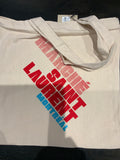 Tote bag / MSTL - Marché Saint Laurent - Écriture diagonale