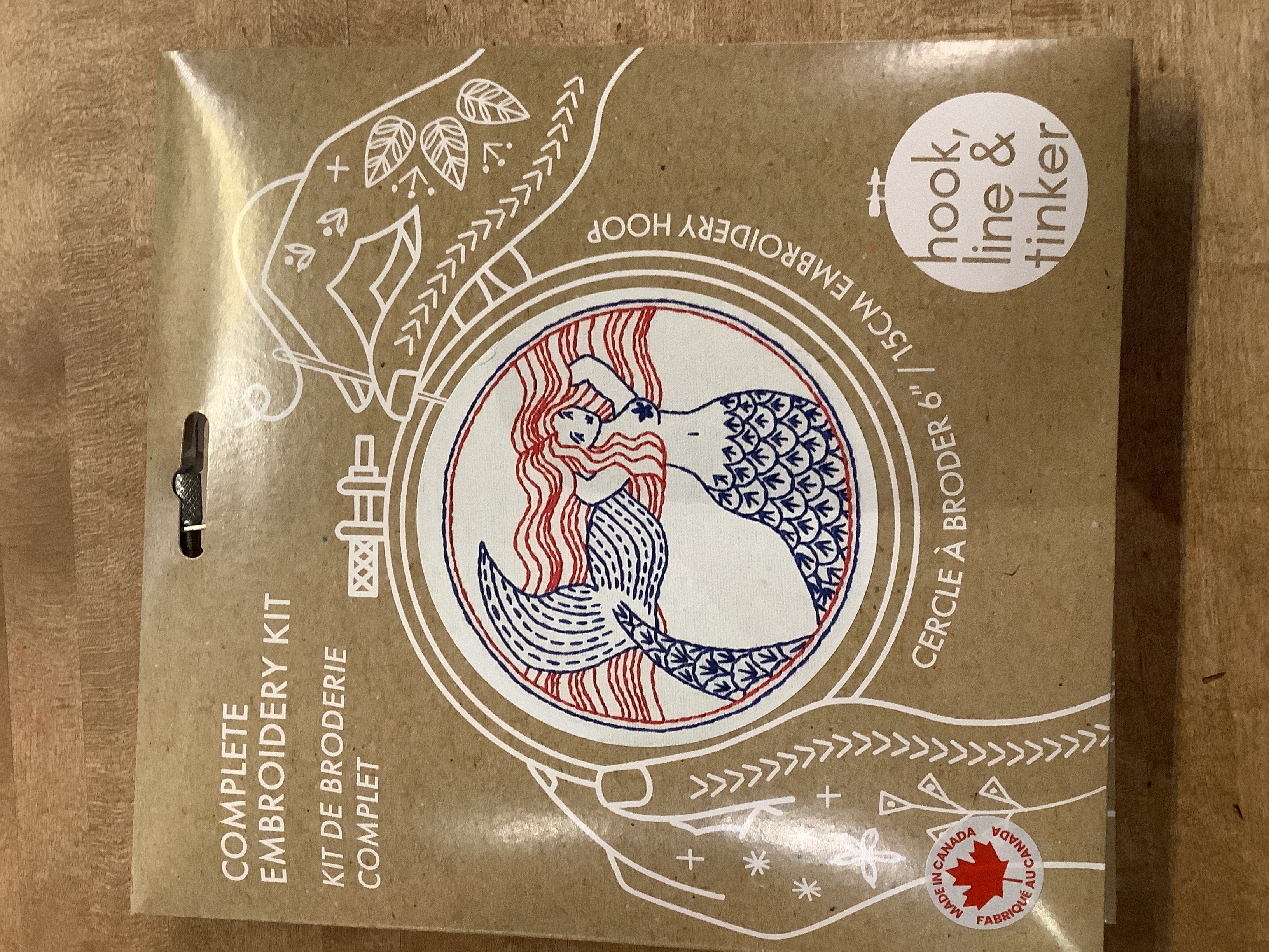 Embroidery Kit / Hook Line Tinker - Small