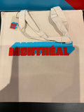 Tote bag / MSTL - Montréal rouge et bleu
