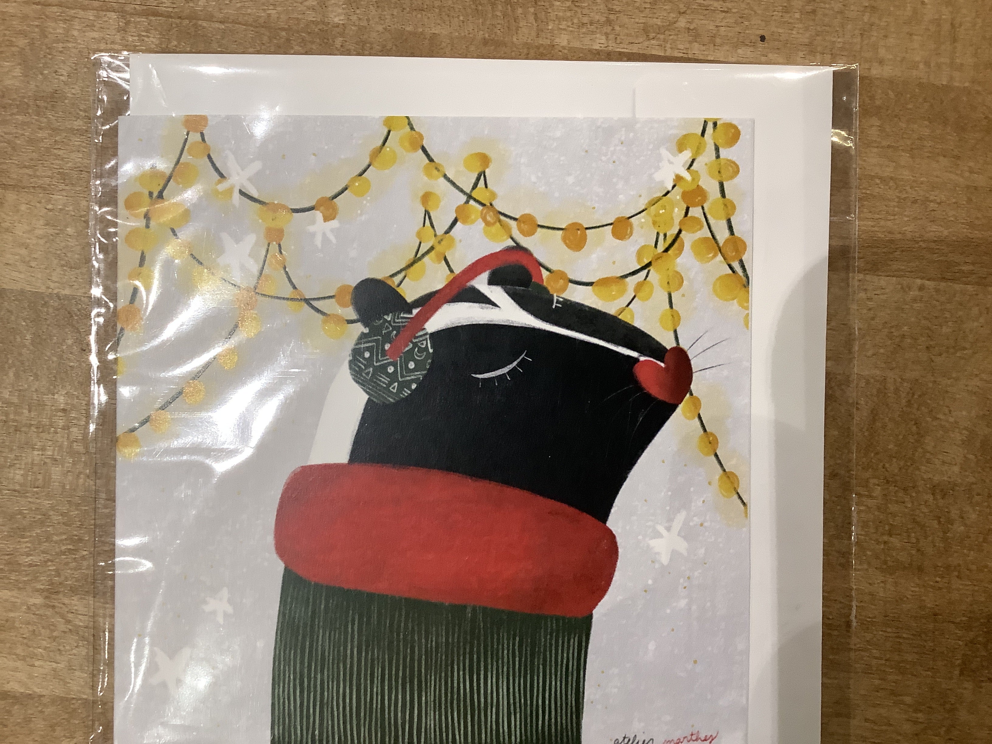 Carte / Atelier Marthes - Guirlande et ours