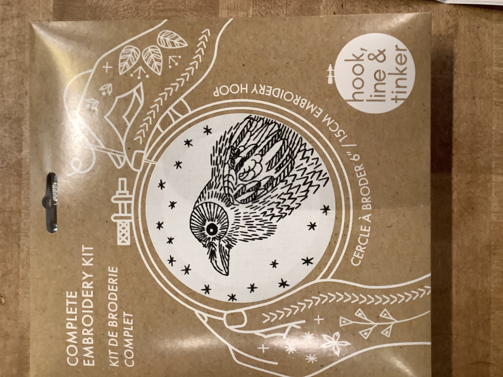 Embroidery Kit / Hook Line Tinker - Small