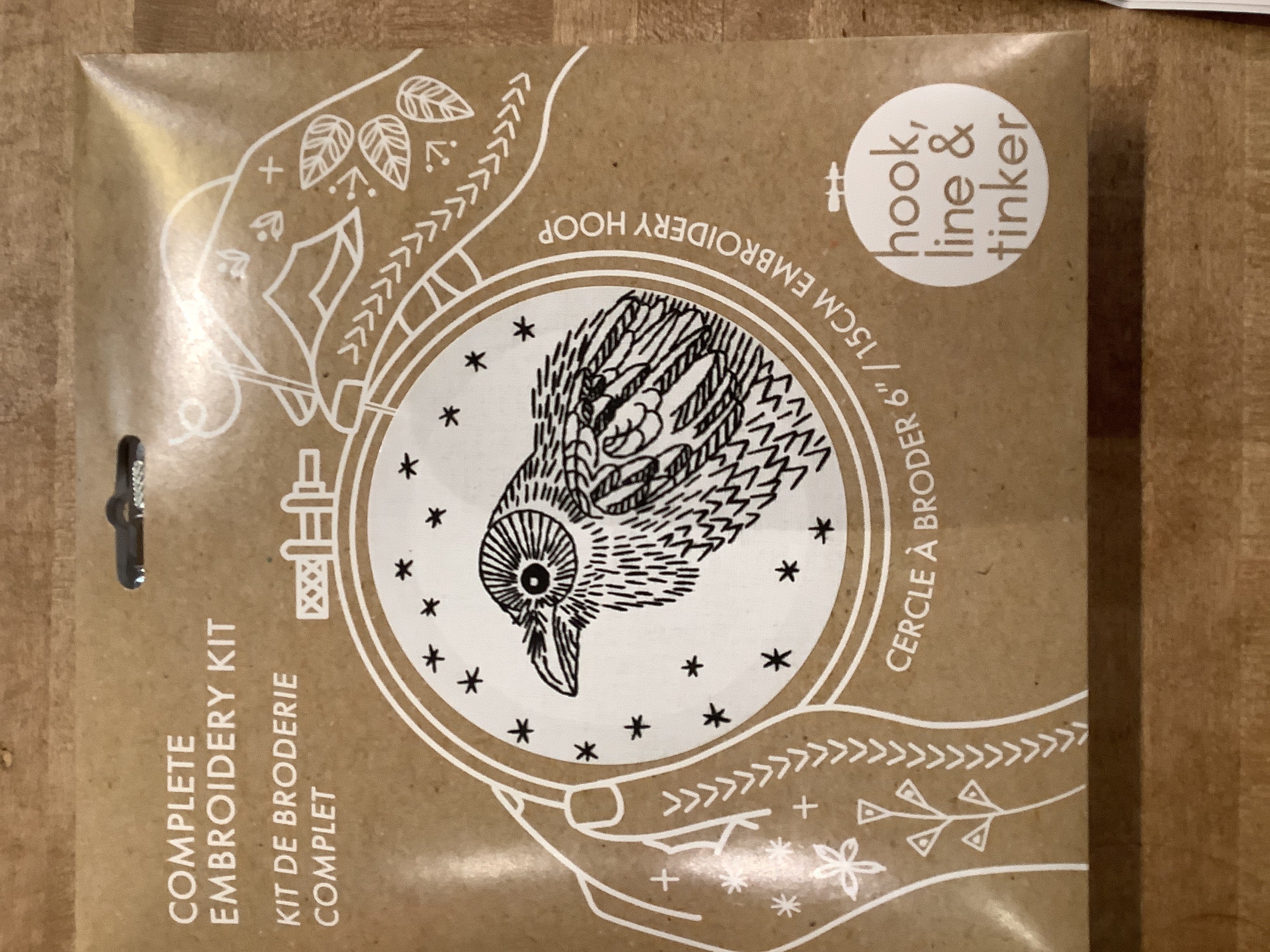 Embroidery Kit / Hook Line Tinker - Small