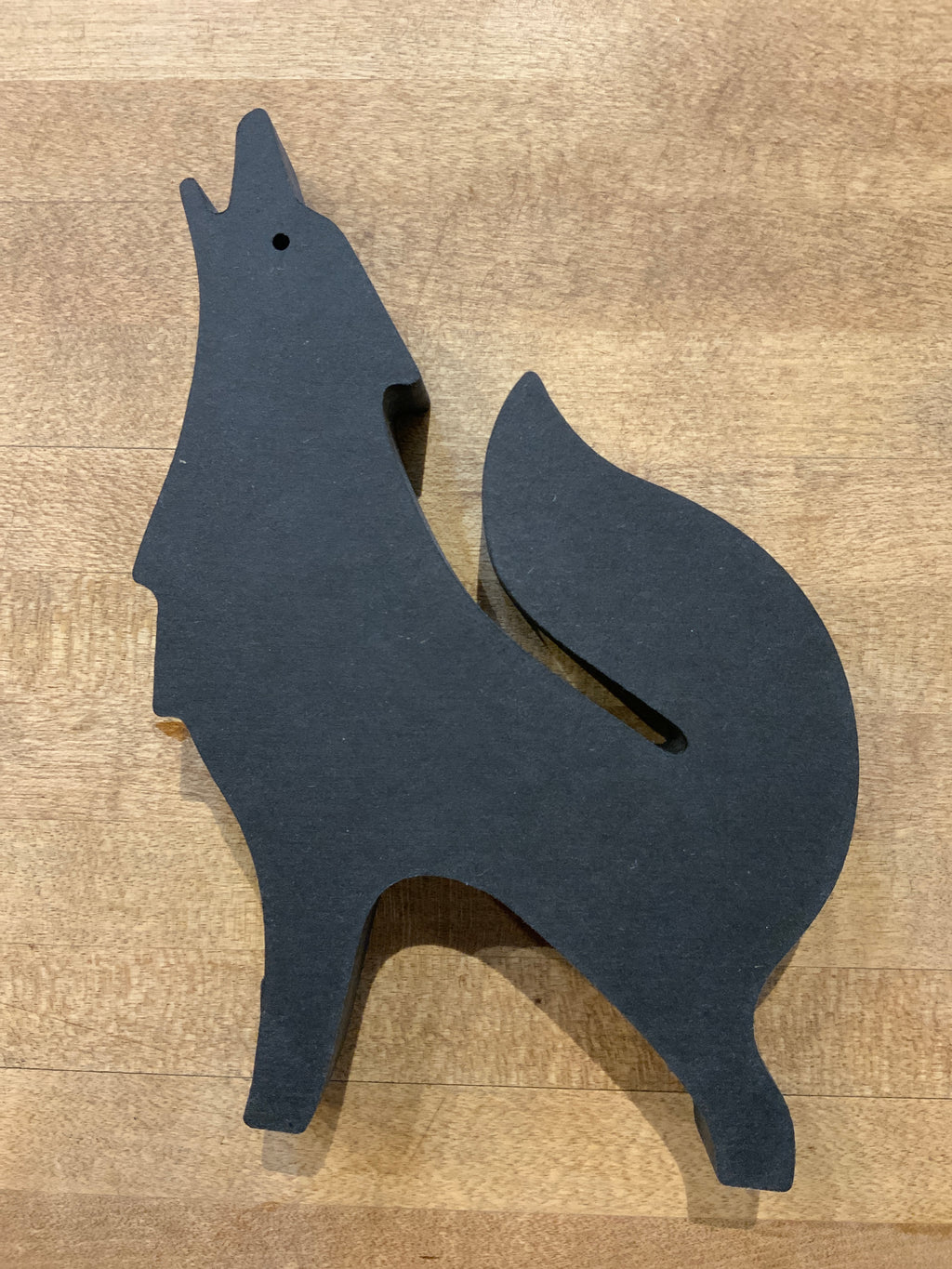 Animaux en bois noir + pochettes / Barbara Jacques - Province iconique