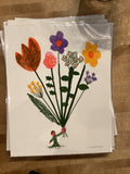 Affiche / TOUTE - Gros bouquet - 12x16